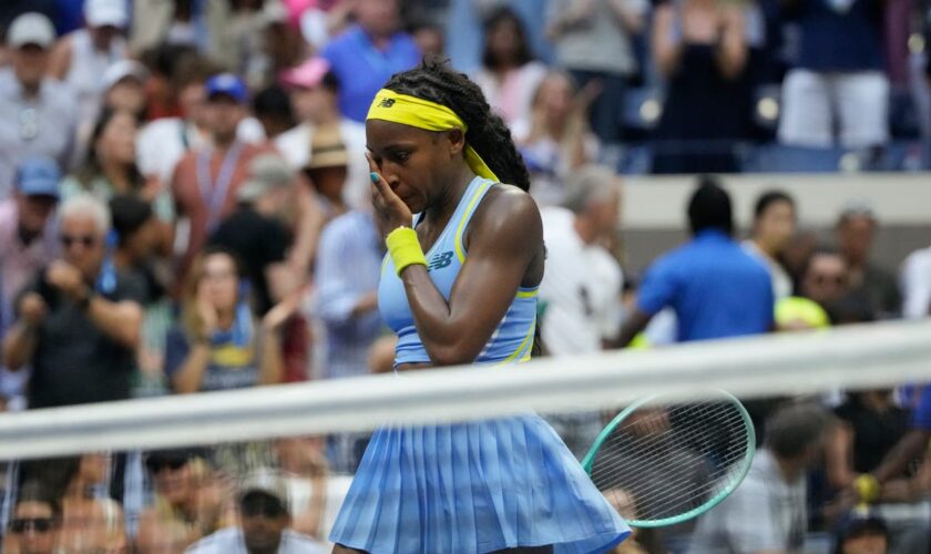 Defending champion Coco Gauff loses in the U.S. Open's fourth round to Emma Navarro