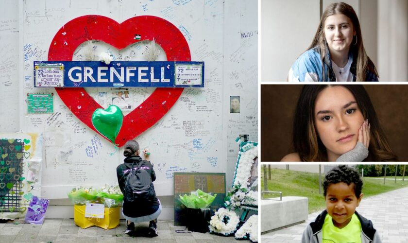 'I feel guilty that I'm here living': The Grenfell children who survived the blaze