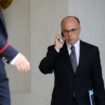 Le ministre de l'Intérieur Bernard Cazeneuve le 24 juillet 2014 à la sortie de l'Elysée à Paris