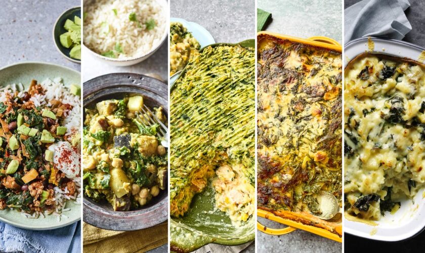 Simple back to school suppers: Healthy kale and spinach recipes to simplify your busy evenings