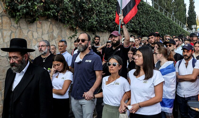 Israeli President Herzog apologizes to slain American hostage Hersh Goldberg-Polin during emotional eulogy