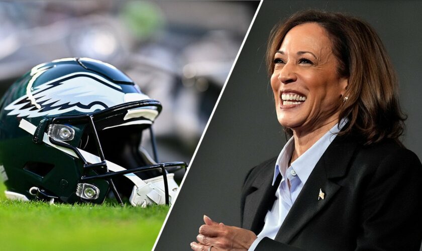 Eagles’ political ad endorsing Kamala Harris for president is ‘counterfeit,’ NFL team says