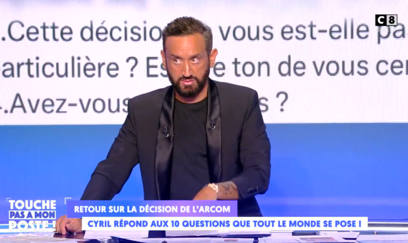 Arcom : Cyril Hanouna annonce qu’il va porter plainte contre l’Autorité pour harcèlement