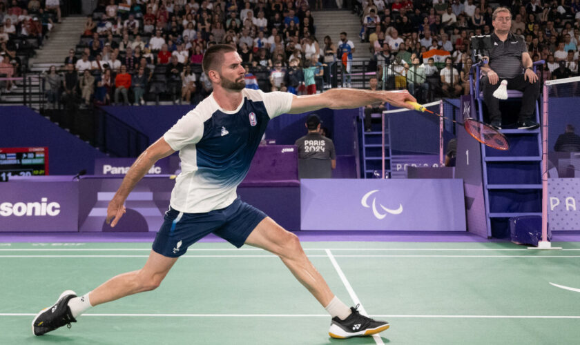 Jeux Paralympiques de Paris 2024 : Lucas Mazur en or en para-badminton, sa deuxième médaille du jour