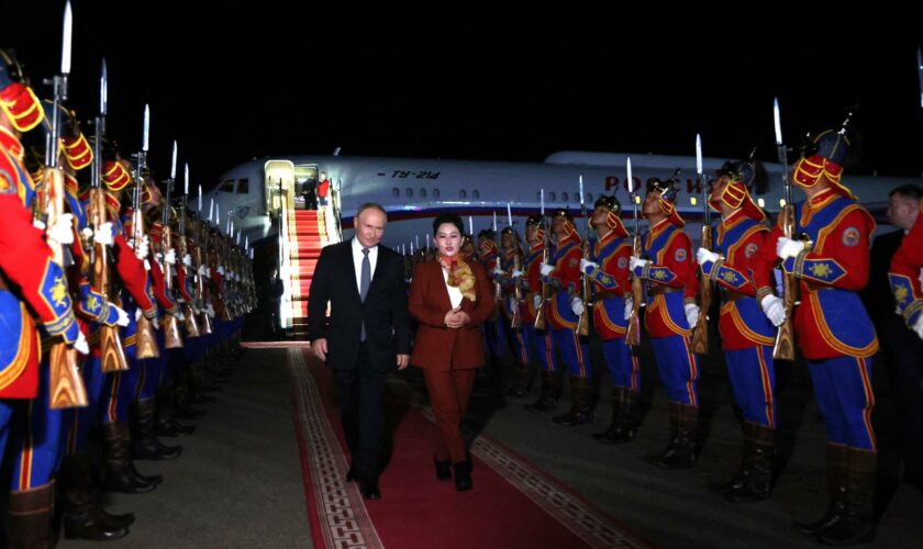 Guerre en Ukraine : Vladimir Poutine est en Mongolie, qui ne respecte pas le mandat d’arrêt contre le président russe