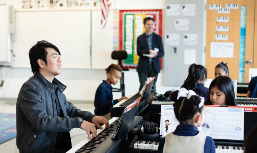 Musician Lang Lang aims to highlight link between music and children’s mental health