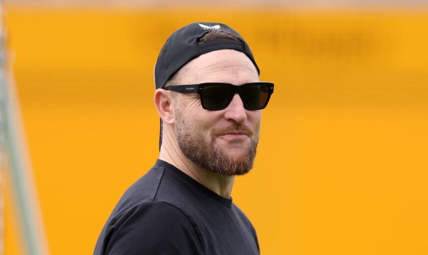 Test coach Brendon McCullum to take charge of England white-ball sides next year