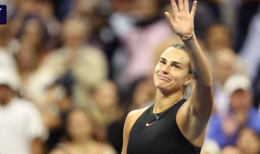 US Open: Sabalenka erreicht Halbfinale im Eiltempo