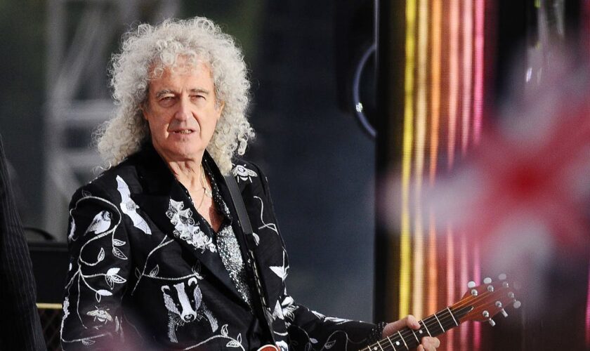 Brian May rushed to hospital after suffering ‘minor stroke’ and losing control of his arm