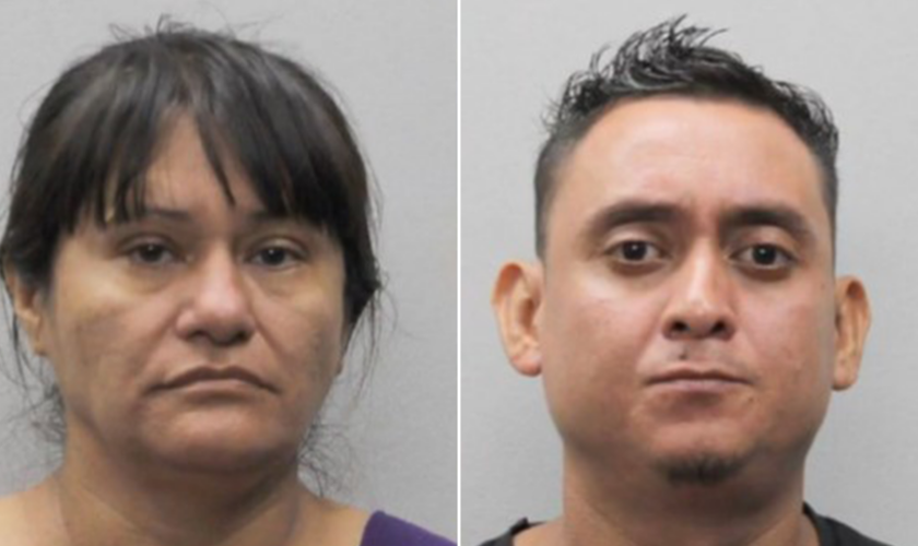 Virginia couple arrested after 2 children found chained up inside home