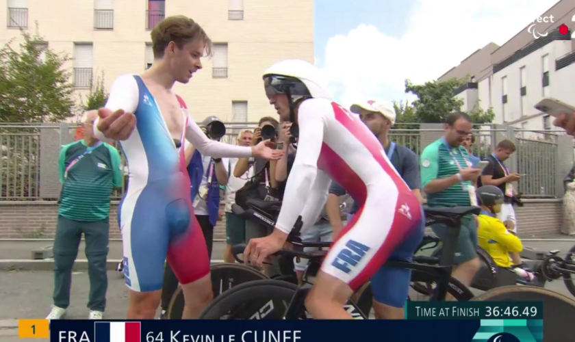 Jeux paralympiques : Kevin le Cunff remporte l’or, pluie de médailles françaises en cyclisme sur route