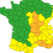 Météo France place 12 départements en vigilance orange pluie et orages