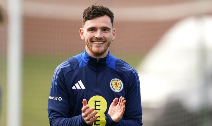 Andy Robertson tasks Scotland with raising Tartan Army’s spirits after Euro 2024