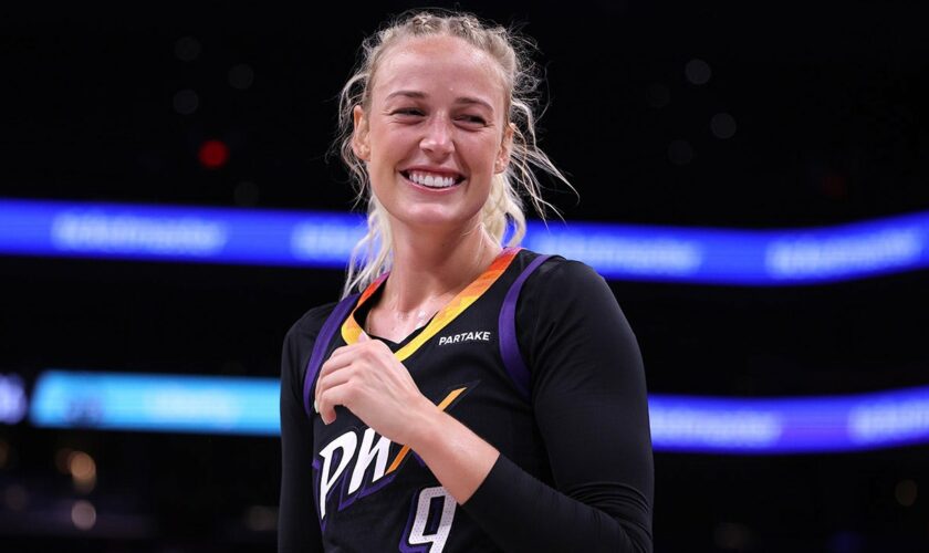 WNBA player Sophie Cunningham laughs off pregame fit criticism, says viral ‘tan lines’ dress was mom-approved