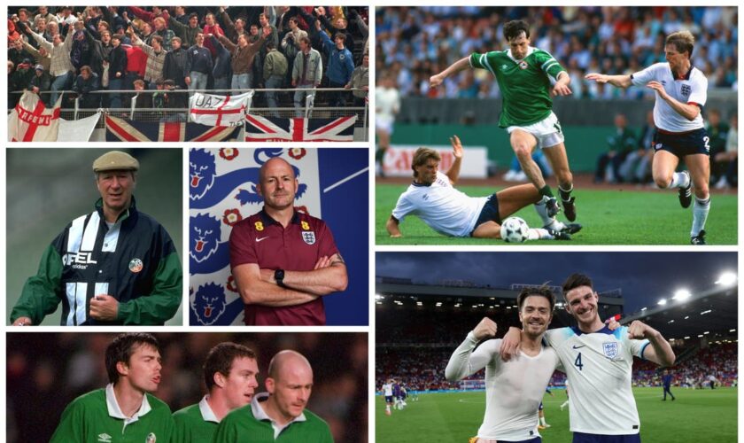 Brawls, boos and ‘plastic Paddys’: how the English and Irish football teams became eternally entwined