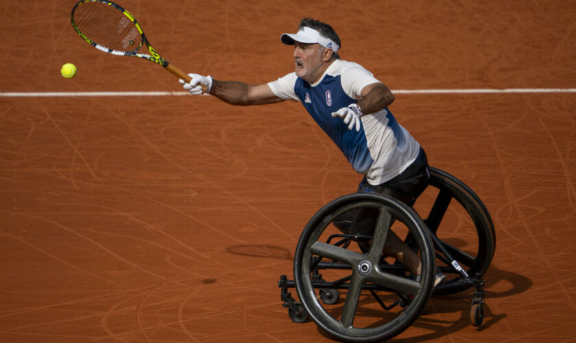 "Remplir les stades avec du tennis fauteuil, c'est fabuleux", se félicite Stéphane Houdet