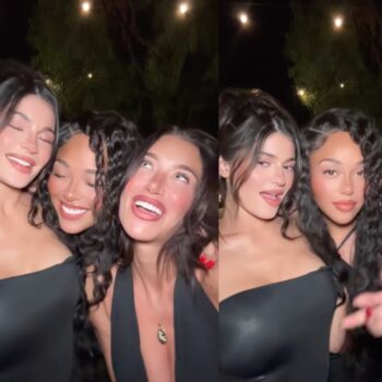 Kylie Jenner and Jordyn Woods reunite in viral TikTok five years after Tristan Thompson cheating scandal