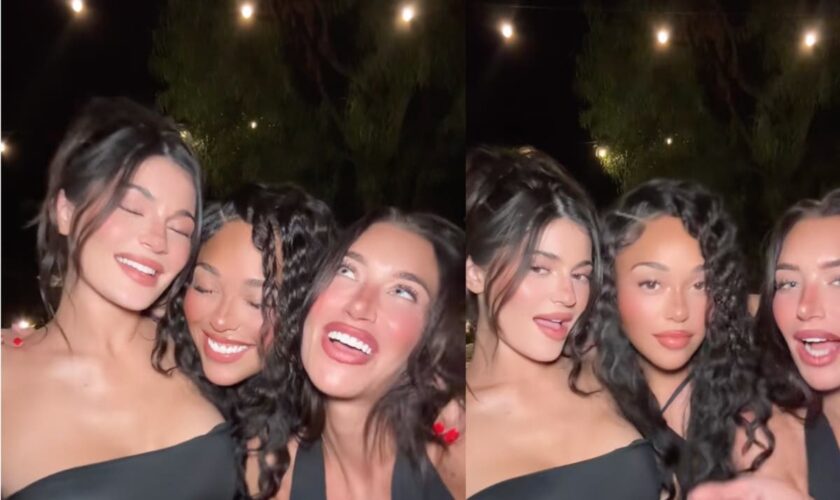 Kylie Jenner and Jordyn Woods reunite in viral TikTok five years after Tristan Thompson cheating scandal