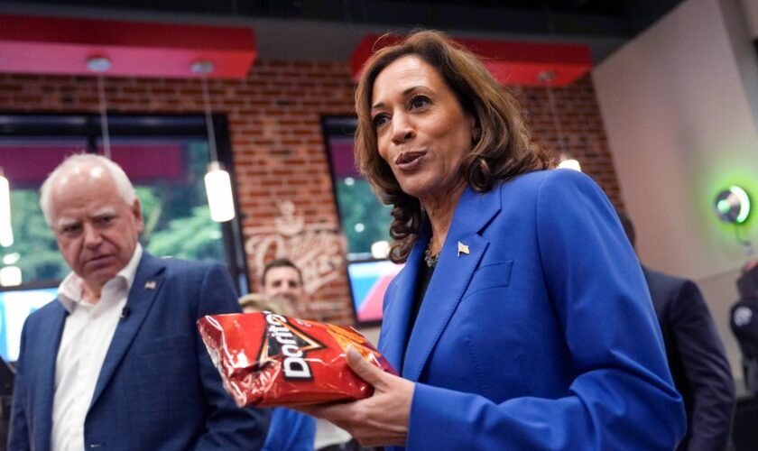 Harris turns to her favorite foods in effort to show a more private side and connect with voters