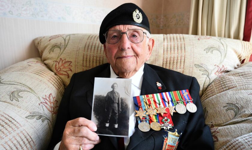 Don Sheppard at home in Essex in 2019. Pic: PA