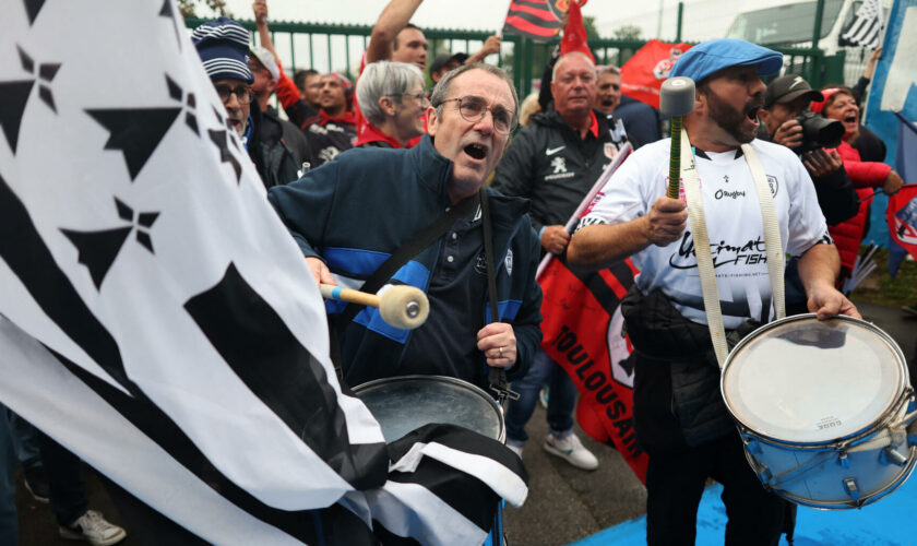 Top 14 : l’hymne breton pour lancer le premier match du RC Vannes contre le Stade toulousain