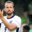 England's Harry Kane applauds the fans following the UEFA Nations League Group F match at Aviva Stadium, Dublin. Picture date: Saturday September 7, 2024. PA Photo. See PA story SOCCER Republic. Photo credit should read: Evan Treacy/PA Wire...RESTRICTIONS: Use subject to restrictions. Editorial use only, no commercial use without prior consent from rights holder.