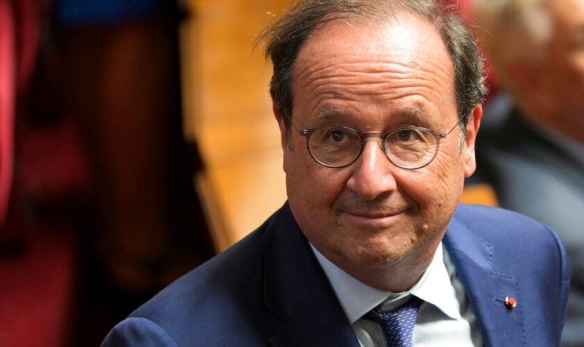 L'ex-président François Hollande (PS), le 18 juillet 2024 à l'Assemblée nationale