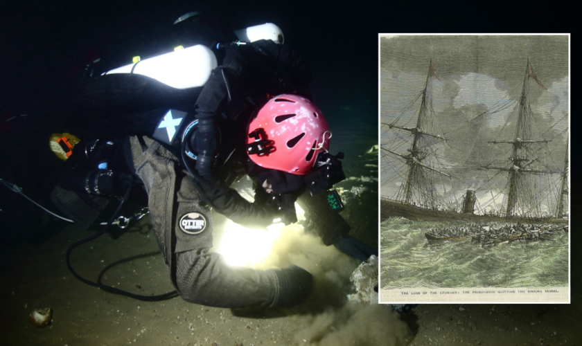 Divers shocked after finding 1856 shipwreck off coast of Massachusetts: 'Needle in a haystack'