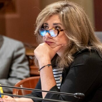 Marie Alvarado-Gil at the Capitol in Sacramento, California, in July 2023. File pic: AP