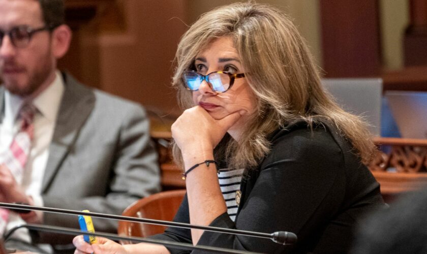 Marie Alvarado-Gil at the Capitol in Sacramento, California, in July 2023. File pic: AP