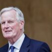 Le nouveau premier ministre Michel Barnier à Matignon pour la passation de pouvoir, le 5 septembre 2024 à Paris