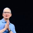 Tim Cook lors du WWDC 2023 à Cupertino