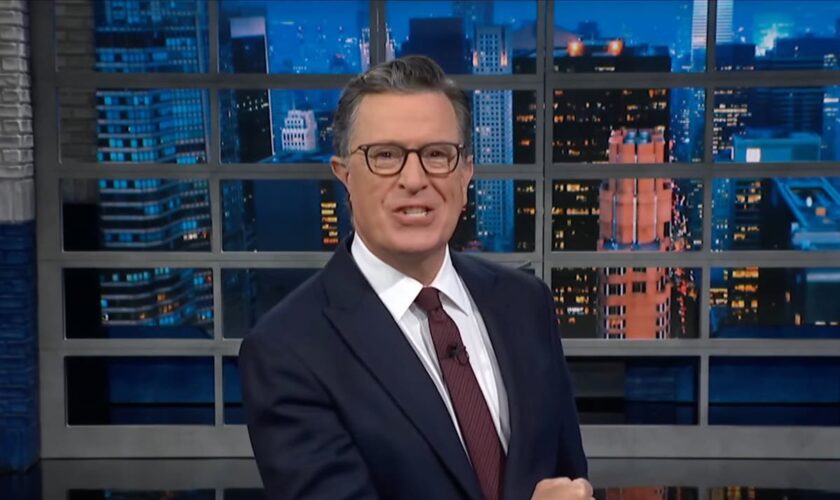 Stephen Colbert reacts to Trump wanting him ‘punished’ if he wins election