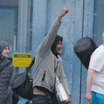 People seen outside HM Prison Liverpool. Around 1,700 inmates are expected to be let out early in an attempt to ease overcrowding in prisons. Picture date: Tuesday September 10, 2024. PA Photo. See PA story POLITICS Prisons. Photo credit should read: Peter Byrne/PA Wire