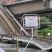 Partial bridge collapse in eastern Germany causes major traffic disruption