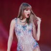 La star de la pop américaine Taylor Swift en concert à Lisbonne lors de sa tournée européenne Eras, le 24 mai 2024 au Portugal