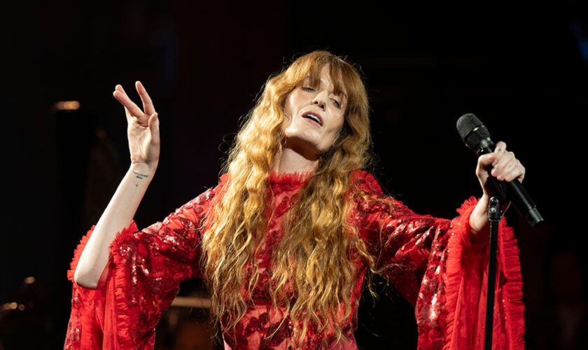 Florence and the Machine review, BBC Proms: Debut album Lungs is set to spectacular orchestral arrangements