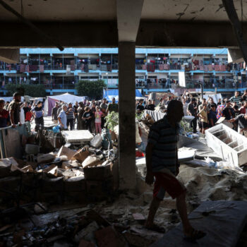 A Gaza, 18 morts dans une frappe israélienne sur une école, selon la Défense civile