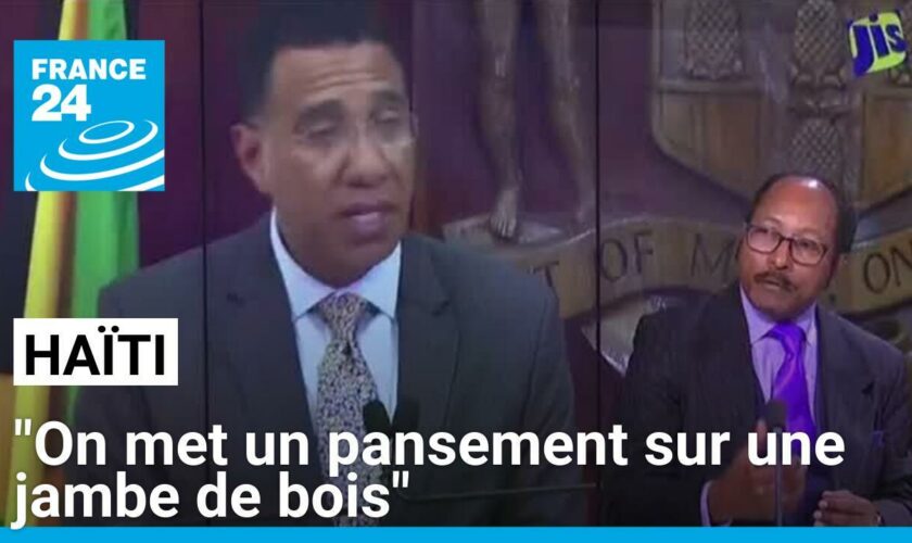 Crise sécuritaire en Haïti : "On met un pansement sur une jambe de bois"