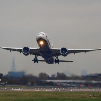 London, United Kingdom - 19 November, 2021: British Airways Boeing 777 (G-STBC) departing from Heathrow Airport. Pic: iStock