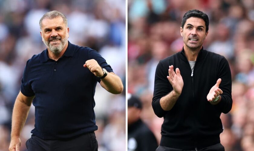 The key difference between Ange Postecoglou and Mikel Arteta that will decide the north London derby