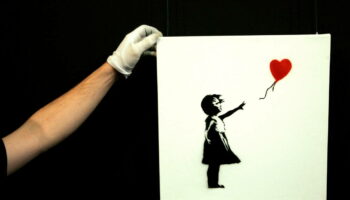 L’une des plus célèbres œuvres de Banksy volée à Londres, deux hommes arrêtés