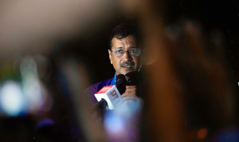 Arvind Kejriwal: Führender indischer Oppositionspolitiker kommt gegen Kaution frei