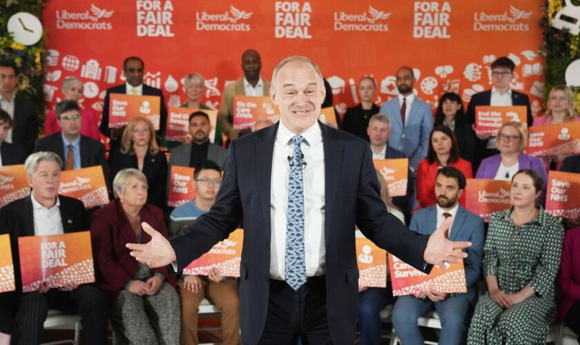 Lib Dems vow to be 'constructive opposition' and work with Labour to get 'fair deal for UK'