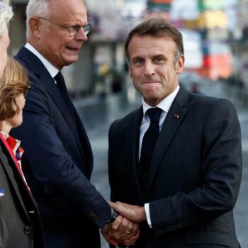 Au Havre, Macron et Philippe “donnent le change” lors des commémorations de la Libération