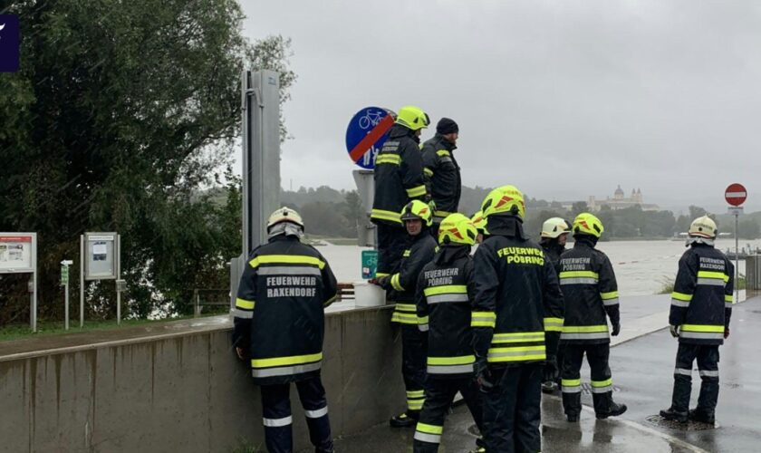 Österreich bereitet sich auf Donau-Hochwasser vor, wie es alle 15 Jahre auftritt