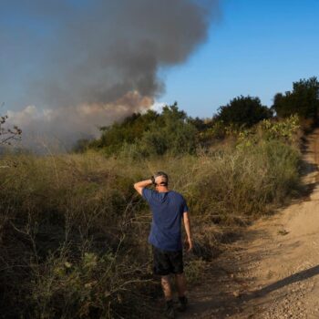 Missile fired from Yemen lands in open area in central Israel and sets of air raid sirens