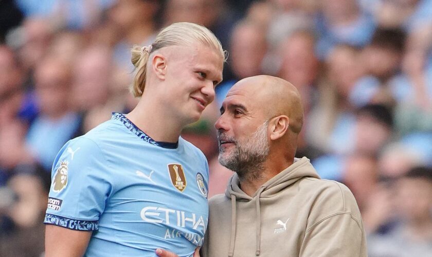 Erling Haaland’s mental strength impresses Manchester City boss Pep Guardiola