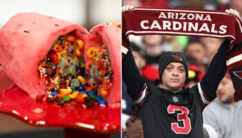 Cotton candy burrito, newest food at Arizona Cardinals home games, filled with 'fun'