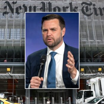 Critics demand NYT apologize for 'violence inciting' column accusing JD Vance of 'blood-and-soil nationalism'